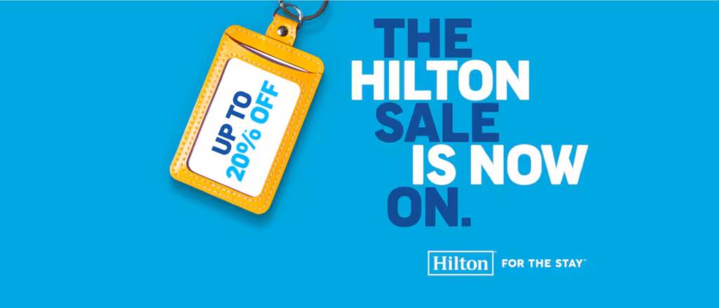 Hilton winter sale