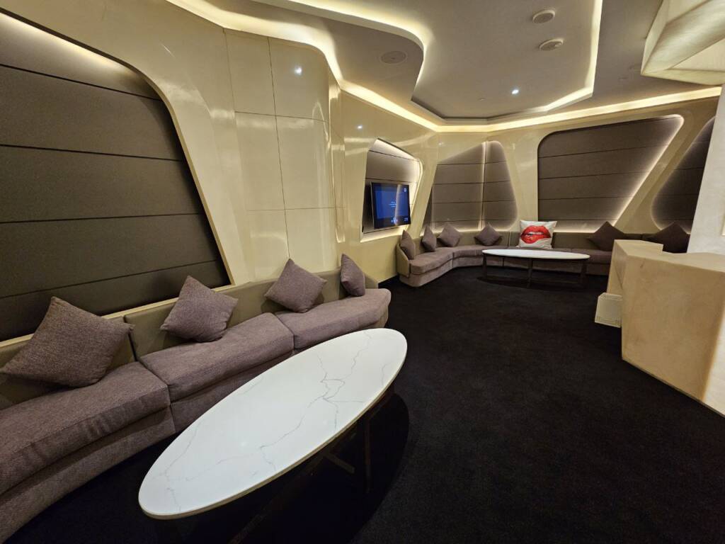 V Hotel Dubai party room