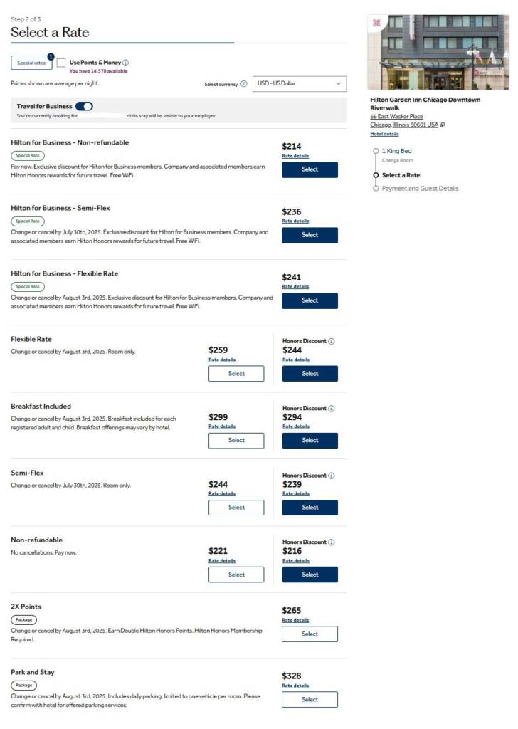 hilton for business example Hilton for Business Launches New Bonus Points Promotion for Summer 2025