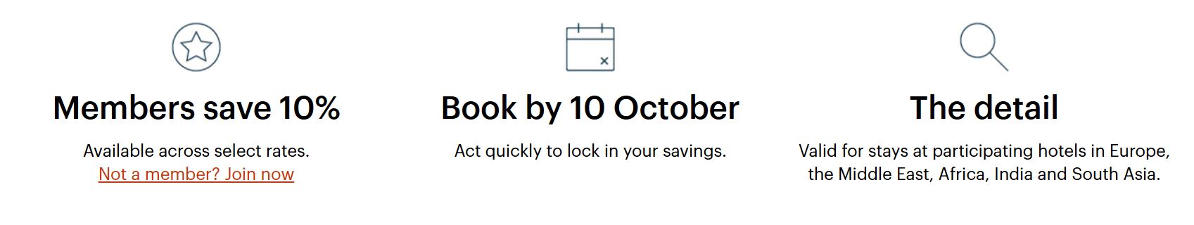 IHG autumn sale