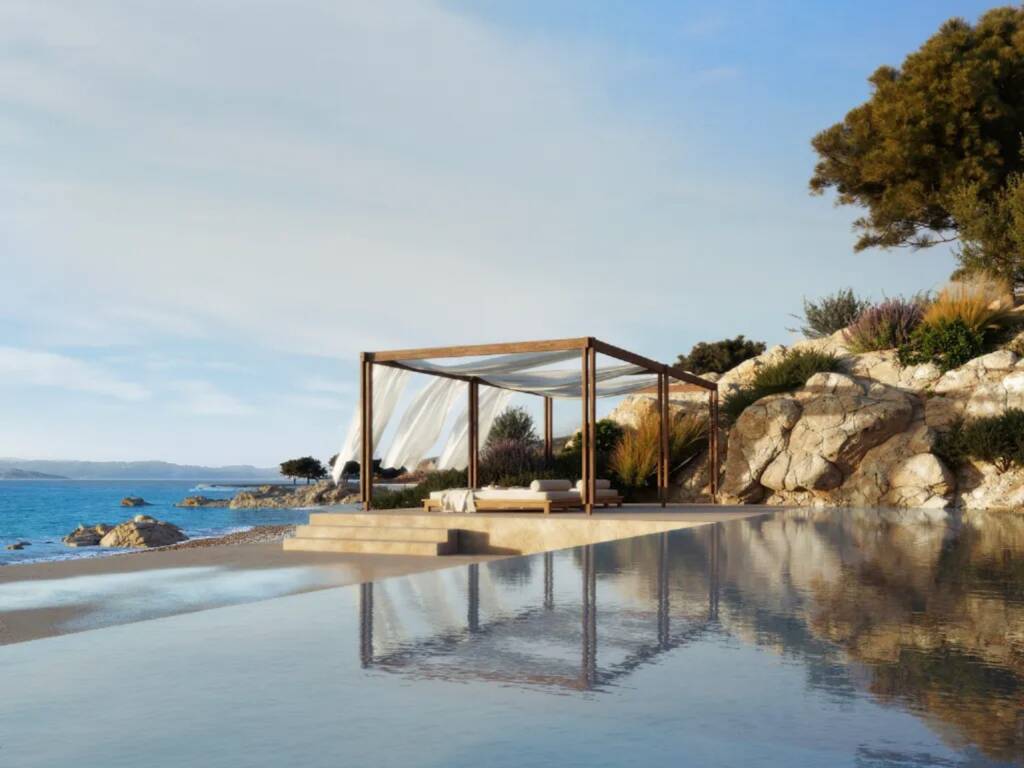 Waldorf Astoria Scarlet Bay Beach Pavilion Waldorf Astoria Heads to Greece: New Luxury Escape Coming to the Peloponnese