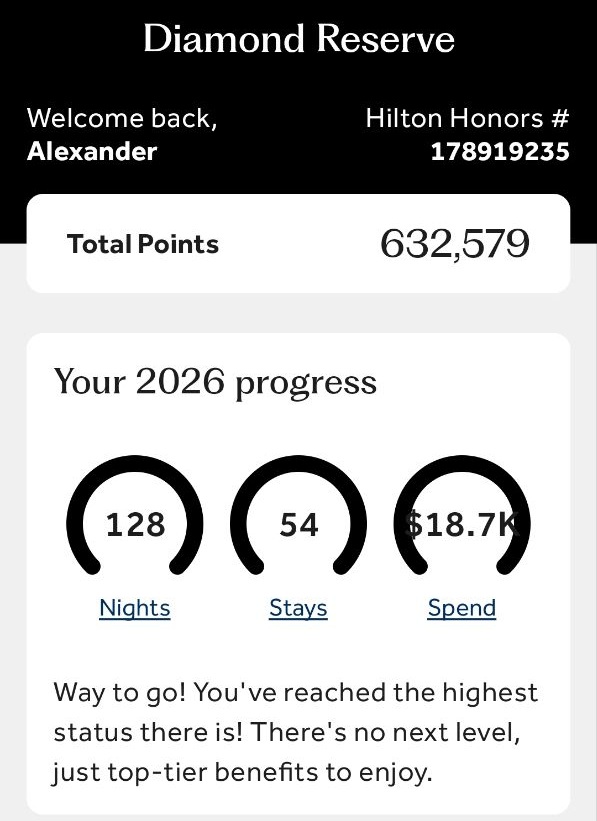 Diamond Reserve Status_Alex