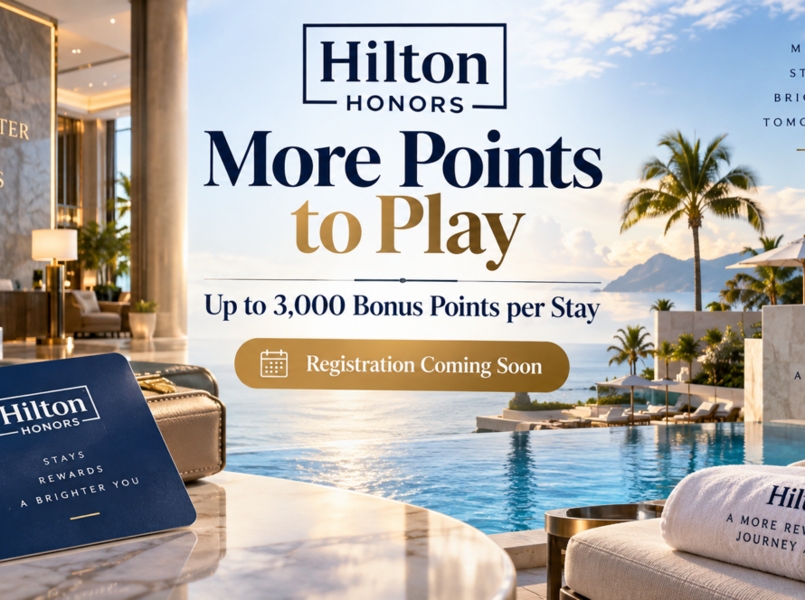 Hilton Promo 2026 HH3 More Points To Play